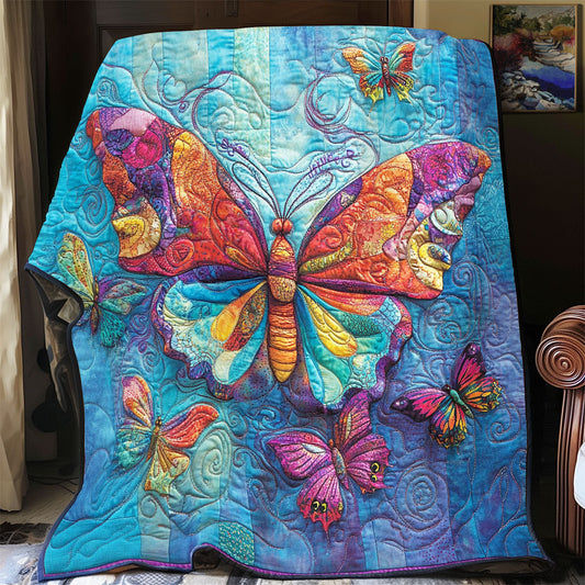 Colorful Butterfly WY1302027CL Quilt
