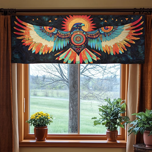 Native American Eagle WX2205043CL Quilted Valance