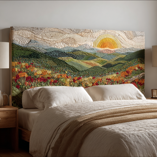 Sunrise Hill XR2912011CL Quilted Headboard Slipcover