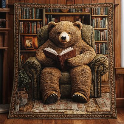 Bookish Bear CP2205020CL Quilt