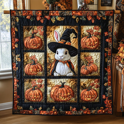 Hallow Bunny Patch WY1208042CL Quilt