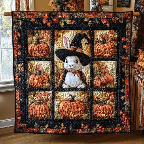 Hallow Bunny Patch WY1208042CL Quilt