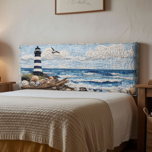 Lighthouse Shore CP1112041CL Quilted Headboard Slipcover