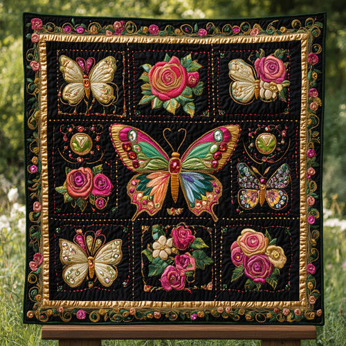 Flame Butterfly WN0509032CL Quilt