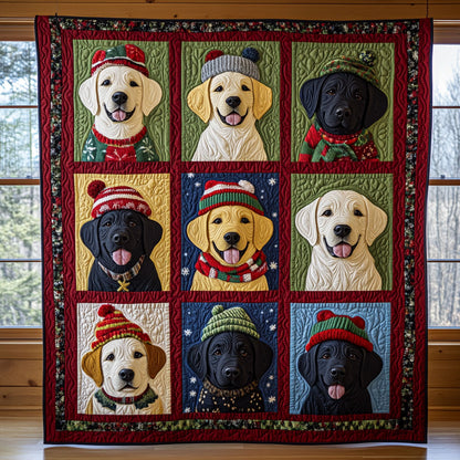 Festive Dog Friends CW3010010CL Quilt