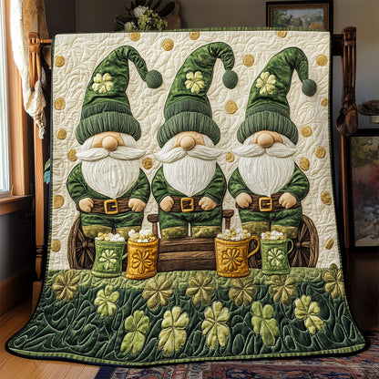 Patrick’s Lucky Gnome WJ0901017CL Quilt