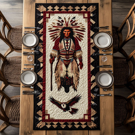 Native Warrior CP2305016CL Quilted Table Runner