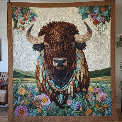 Beaded Bison LT2511024CL Quilt