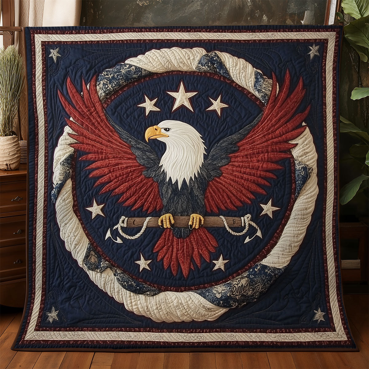 Eagle Crest Of Liberty WX1306011CL Quilt