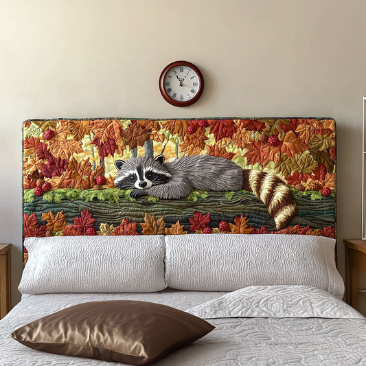 Sleeping Racoon QA3112011CL Quilted Headboard Slipcover