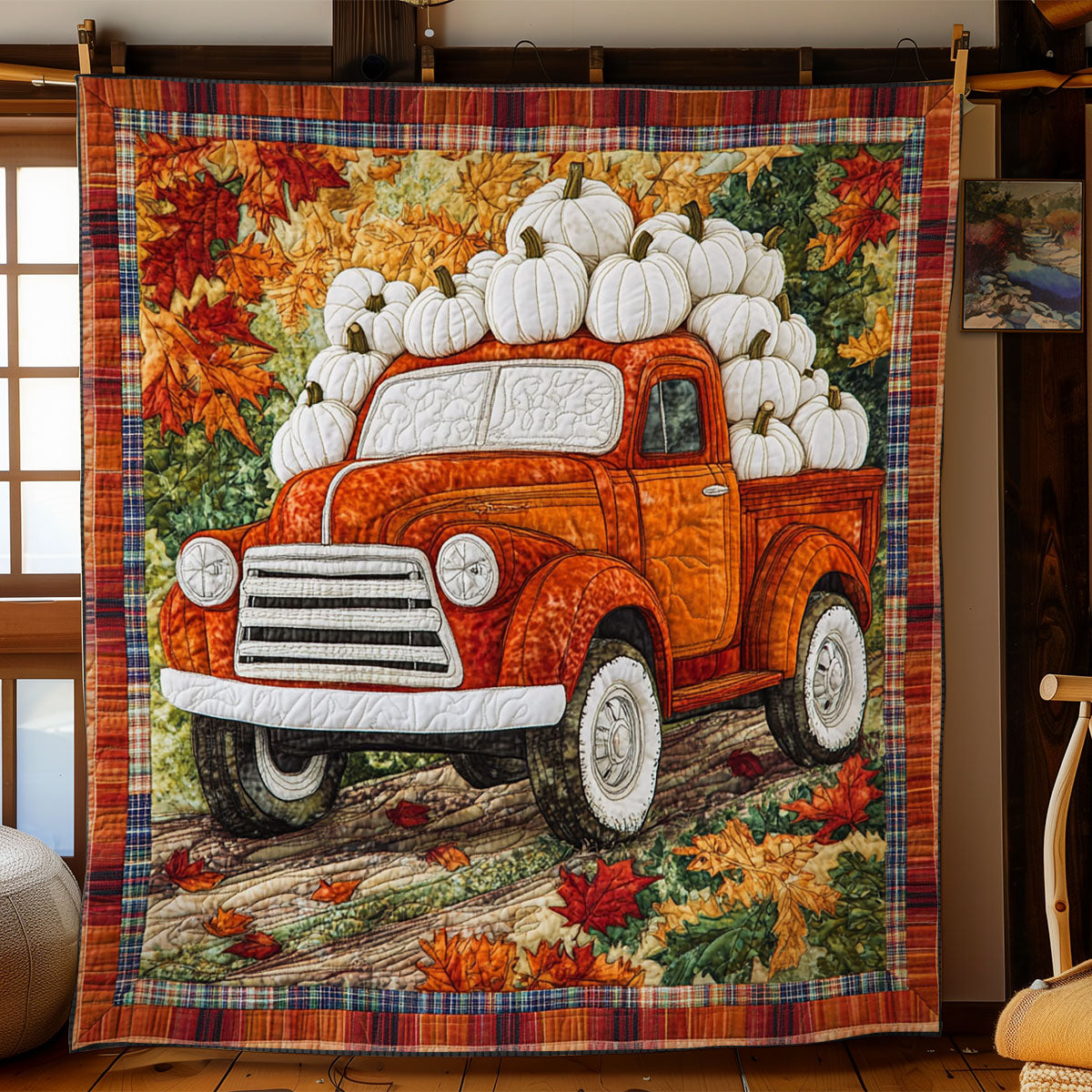 Autumn Glow Truck WN3007008CL Quilt