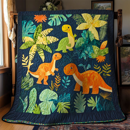 Dinosaurs In The Jungle WY1302037CL Quilt