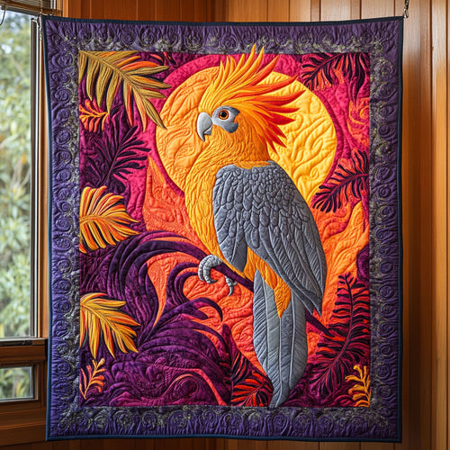 Sunlit Parrot CP2008054CL Quilt
