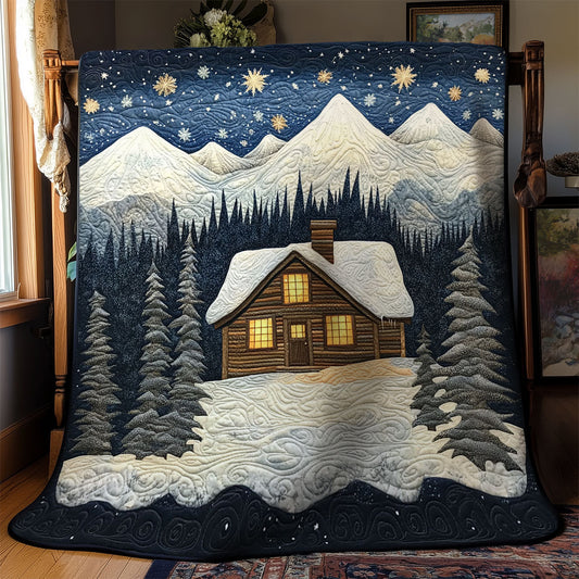 Snow House WY1302044CL Quilt