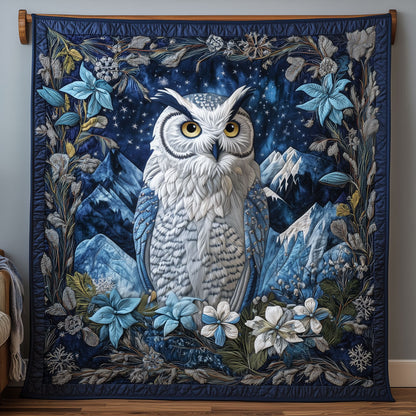 Majestic Snow Owl XK0410003CL Quilt
