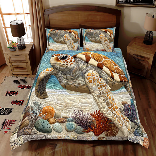 Turtle Sea WX1212097CL Duvet Cover Set