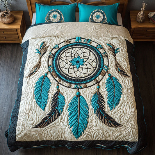 Turquoise Dreamcatcher CM0904002CL Duvet Cover Set