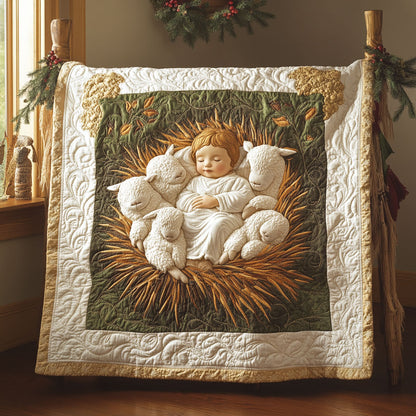 Silent Night Nest WY2607050CL Quilt