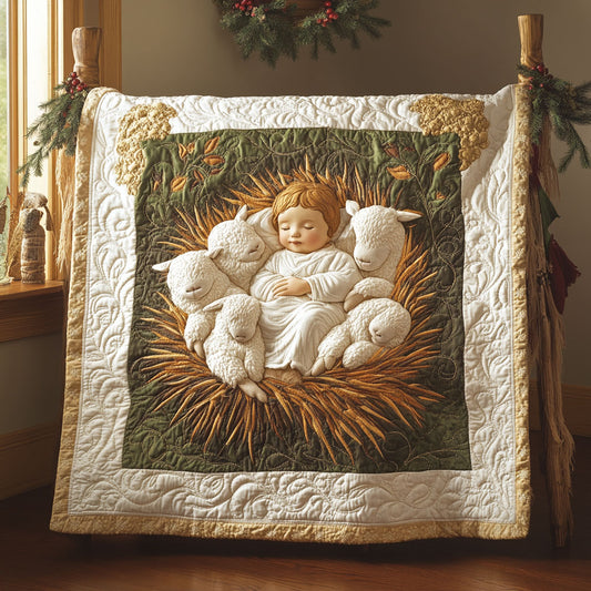 Silent Night Nest WY2607050CL Quilt