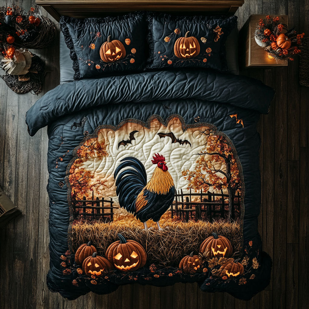 Haunted Farm Halloween WY1607013CL Duvet Cover Set