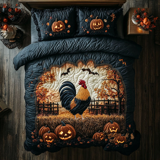 Haunted Farm Halloween WY1607013CL Duvet Cover Set