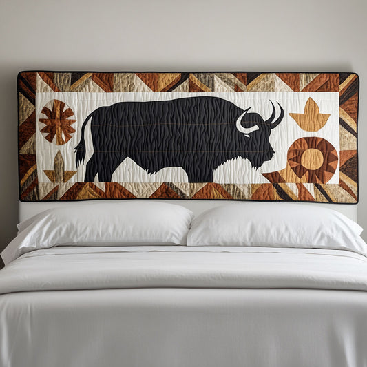 Prairie Bison WN1712020CL Quilted Headboard Slipcover