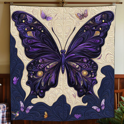 Queen Night Butterfly WP0212037CL Quilt