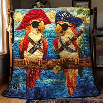 Golden Parrot Crew WN1612035CL Quilt