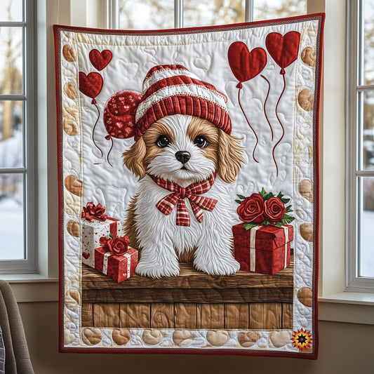 Love Puppy WJ1012028CL Quilt