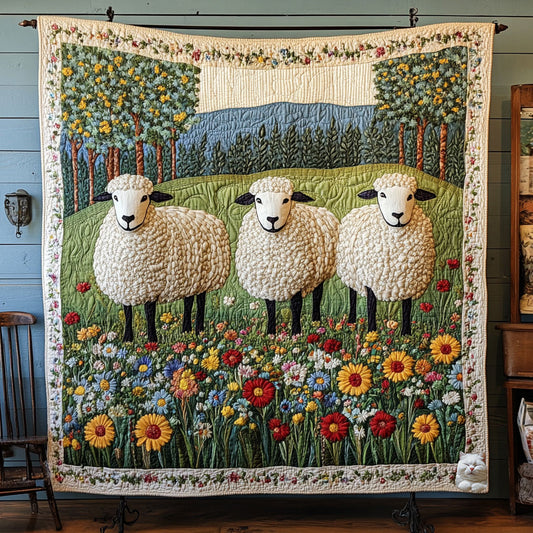 Sheep Gang WU2210029CL Quilt