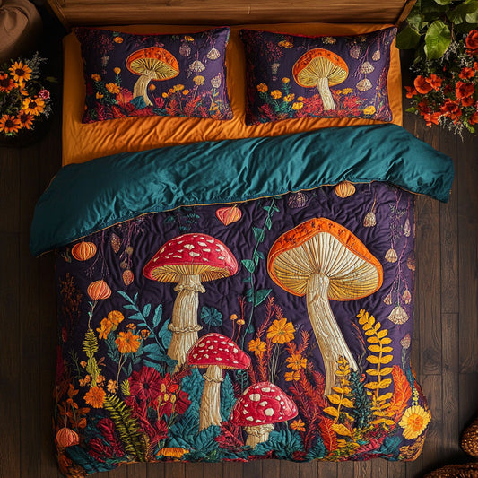 Colorful Mushroom CW2807015CL Duvet Cover Set