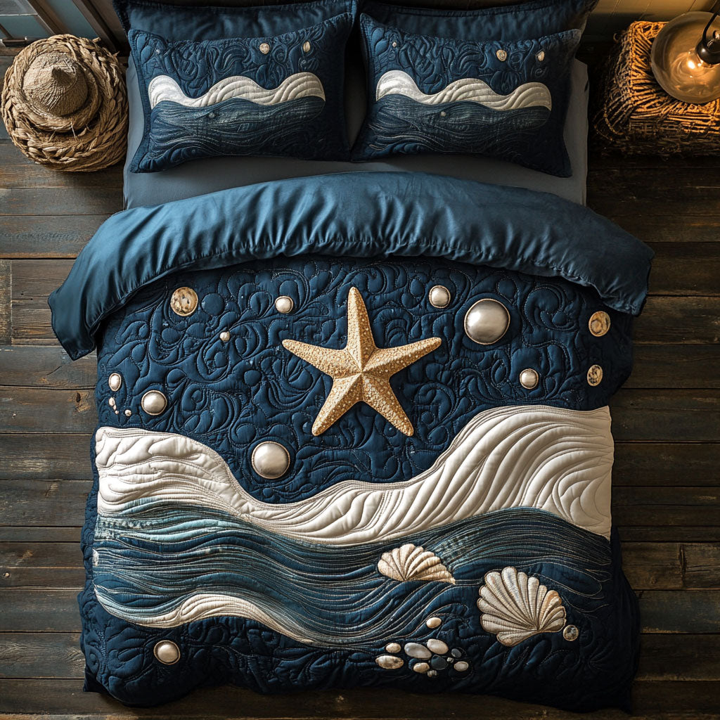 Oceanic Night XK1509004CL Duvet Cover Set
