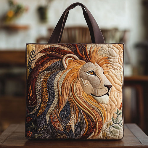 Lion Mane CW1001008CL Quilted Tote Bag
