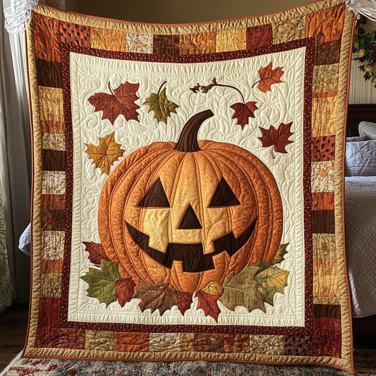 Friendly Jack O Lantern WY2508013CL Quilt