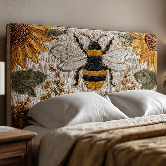 Be Sun XR2312024CL Quilted Headboard Slipcover
