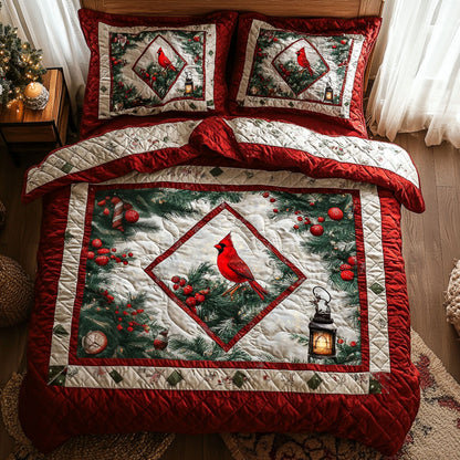 Midnight Glow Cardinal WN0711041CL Duvet Cover Set