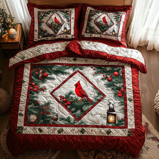 Midnight Glow Cardinal WN0711041CL Duvet Cover Set