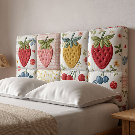 Strawberry Lane CP3012026CL Quilted Headboard Slipcover