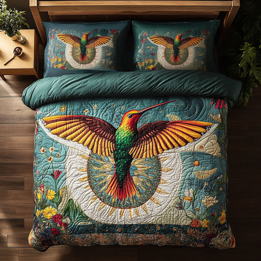 Sunrise Hummingbird WY1408007CL Duvet Cover Set
