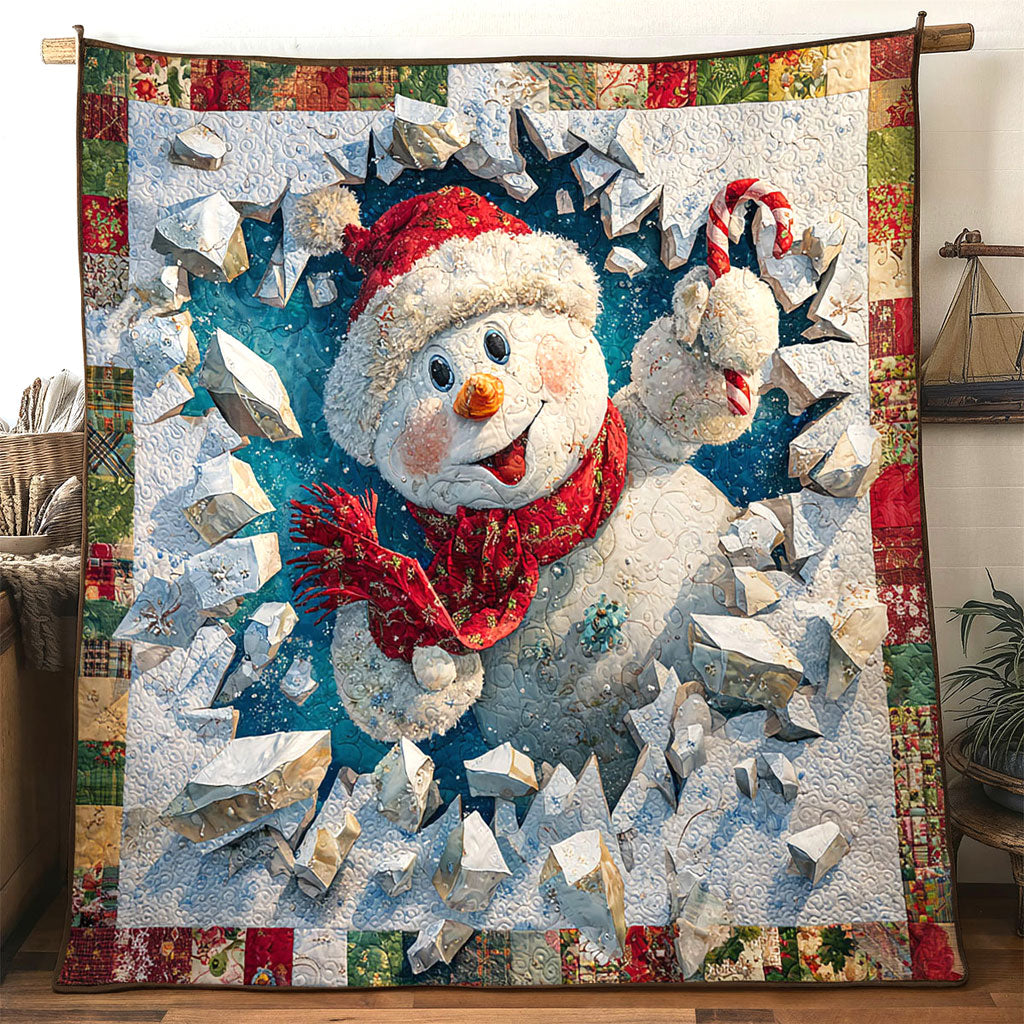 Snow Popper Snowman WN1111079CL Quilt