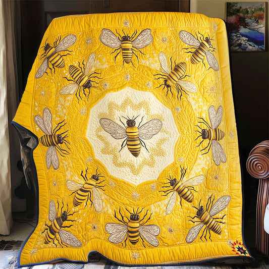 Bee Family WY2712006CL Quilt