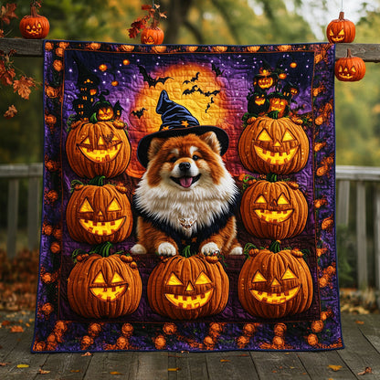 Fluff And Boo Chow Chow WN1108033CL Quilt
