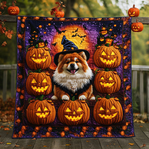 Fluff And Boo Chow Chow WN1108033CL Quilt
