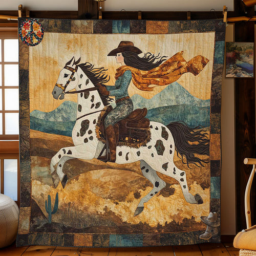 Western Winter Horse Ride WN2911045CL Quilt