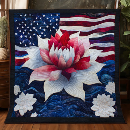 Patriotic Bloomwave WX1306030CL Quilt