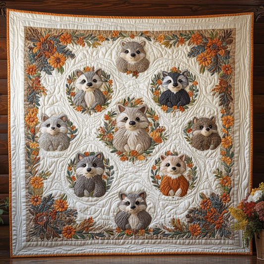 Raccoon Lover WY2702108CL Quilt