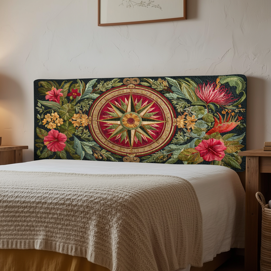 Tropical Compass XR2212017CL Quilted Headboard Slipcover