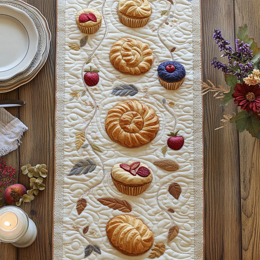 Sweet Harmony CW3105643CL Quilted Table Runner