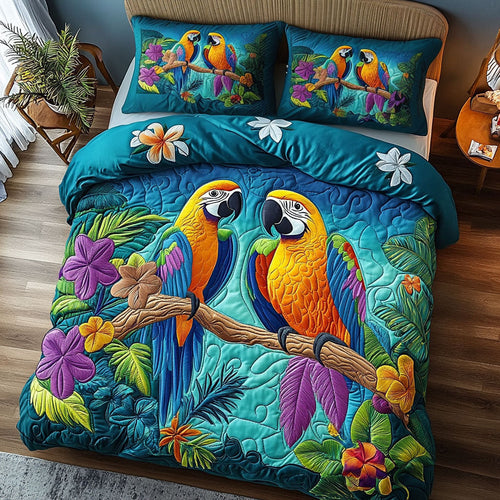 Tropical Parrot WJ1404040CL Duvet Cover Set