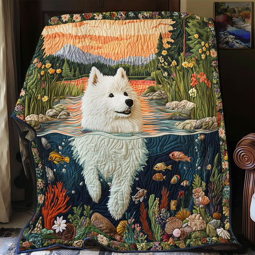 Swiming Pup CP0207040CL Quilt